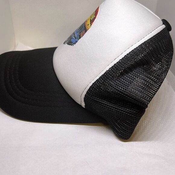 Vintage American Steel Hat – Classic Car Graphic Cap - Picture 2 of 3